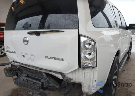 2010 Nissan Armada Platinum из США, поврежденный, VIN 5N1AA0ND9AN602828